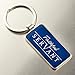 Faithful Servant Metal Keychain in Gift Box Blue
