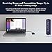 Wsky Wireless 2 in 1 Bluetooth Transmitter Receiver, CRS Chip, Best Wireless Car Kits for Home Car Audio Stereo System