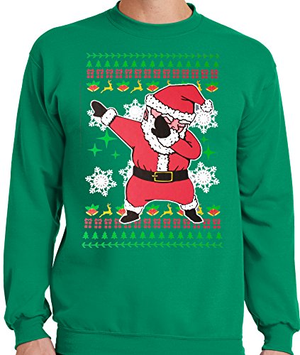 Ugly Dabbing Santa Christmas Sweater 