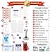 Risen Small First Aid Kit, Medical-Grade Emergency Survival Kit Waterproof FDA ISO OSHA Approvals for Camping Hiking Home Backpacking Travel Outdoors (43 Pcs)