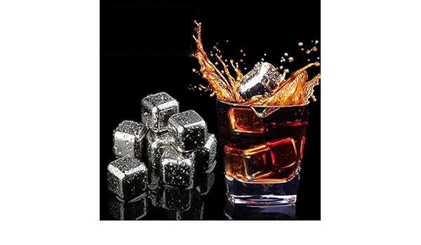 Compra LYHONG Acero Inoxidable Whisky Stone Ice Cubes Bar KTV ...