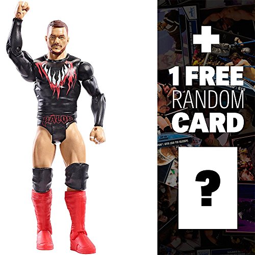 Finn Balor w/ Fan Sign: WWE Basic Figure KM Exclusive Series + 1 FREE Official WWE Trading Card Bundle
