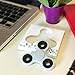 Fidget Spinner By AthleCo | Glow in the Dark Tri-Spinner High Speed EDC ADHD Stress Anxiety Relieve Ceramic Bearing Spins up to 2-4 minutes (White Glow)