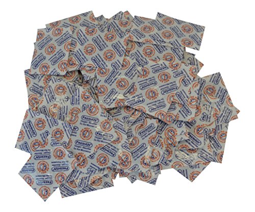 FreshUs FHU-S-100-S100-S2 200cc x 100cc Oxygen Absorber Packet, Multicolor
