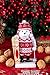 Clever Creations Skiing Polar Bear 7 Inch Traditional Wooden Nutcracker, Festive Christmas Décor for Shelves and Tables