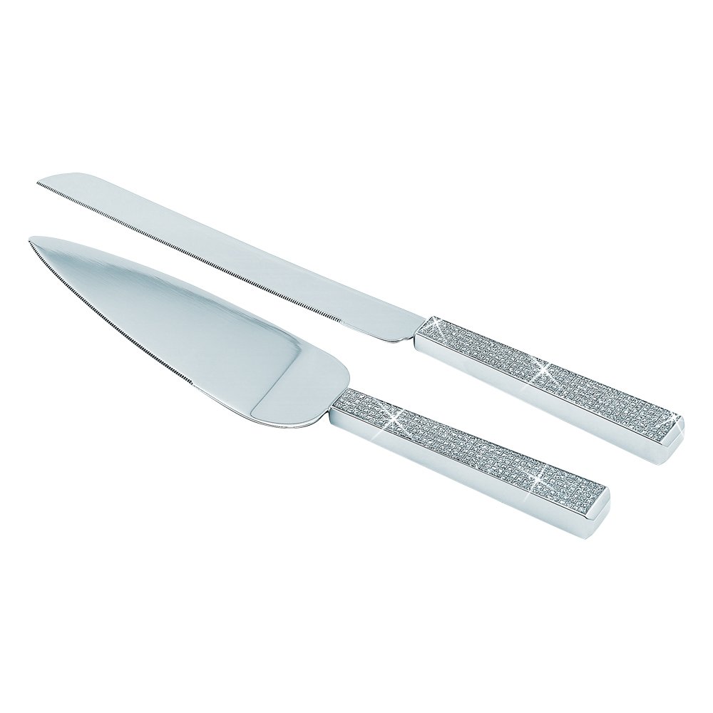 Glitter Galore Wedding Cake Knife and Server Set the best Specialty