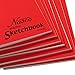 Nasco Practice Student Artist Sketchbooks - 50 Sheets, Bulk Pack of 50 - 8 - 1/2