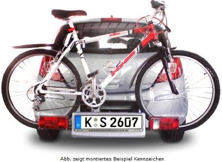 Kennzeichenversand myplate GmbH Bike License Plate Euro Version 520 mm x 110 mm