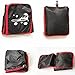 Deluxe Golf Travel Mate CarryOn Rolling Wheel Golf cart Bag case with TSA Lock and Protection Cover