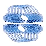 Dental Tools,Napoo 10pcs C-Shape BlueTeeth Whitening Intraoral Cheek Lip Retractor Mouth Opener (M) (M)