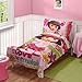 Dora The Explorer Pets Toddler Bed Set, Pink