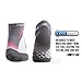 Thirty48 Running Socks Unisex/ CoolMax Fabric Keeps Feet Cool & Dry/Fluorescent Pink/Gray/Medium