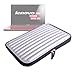 DURAGADGET Silver Memory Foam Laptop Case - Compatible with Lenovo IdeaPad Y50 | Ideapad Y40 | IdeaPad Z580 | G580 | Z575 | Flex 15D & IdeaPad Z50
