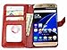 Galaxy S7 Case Wallet, DURARMOR® Wonder Woman Premium PU Leather Folio Wallet with ID, Credit Card, Cash Slots Flip Stand Wrist Strap Cover Protector Carrying Case for Samsung Galaxy S7