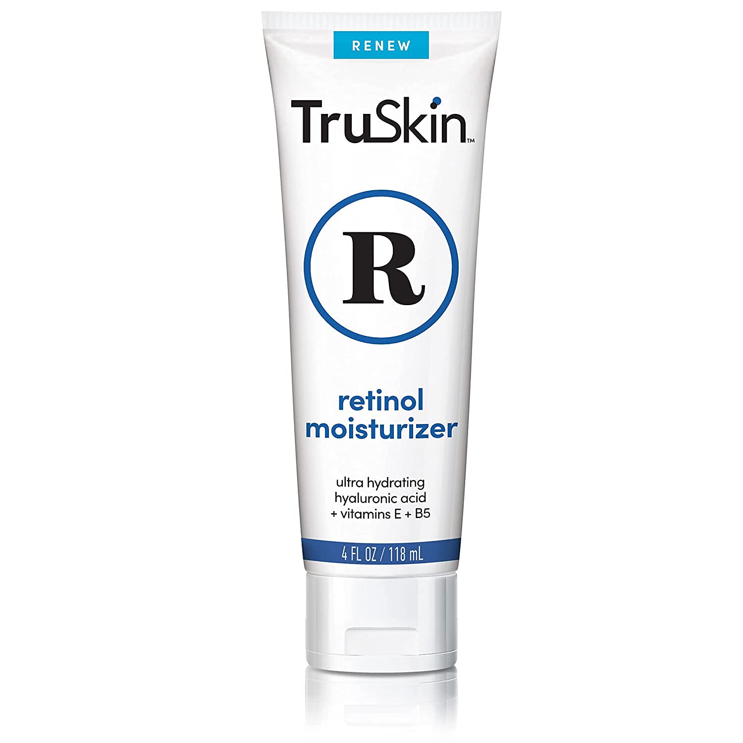 (120ml) - RETINOL Cream moisturiser for Face and Eye Area - [BIG 120ml Size] - Best for Wrinkles, Fine Lines - Vitamin A, E, B5, Hyaluronic Acid, Organic Jojoba Oil, Green Tea. 120ml