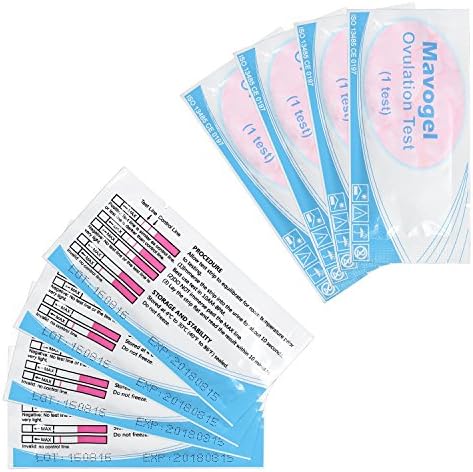 25 Ovulation Test Strips (LH) Urine Test - Clear and 99.9% Accurate Perfect for One Test Cycle