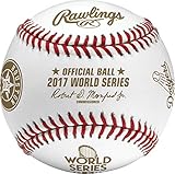 2017 Official Rawlings World Series DUELING Baseball Dodgers vs. Astros - Boxed