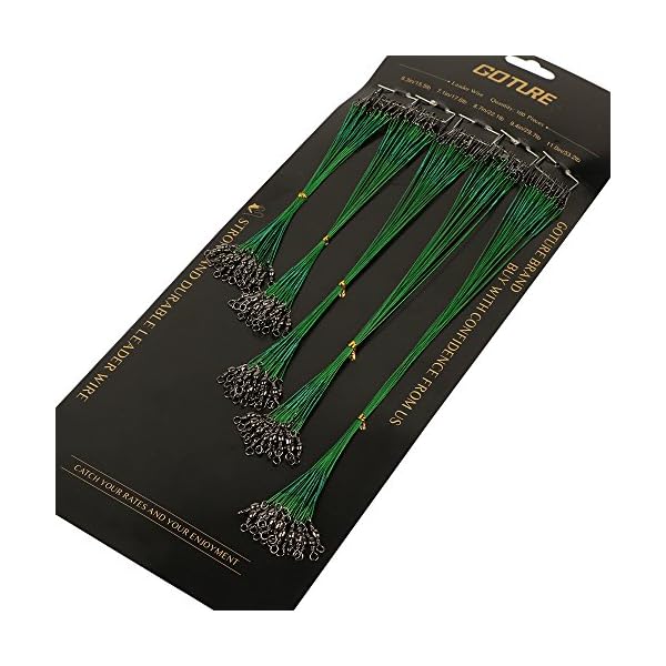 Fishing-Leaders-Stainless-Steel-Wire-Leaders-Nylon-coated-Fishing-Line-with-Swivels-and-Snaps