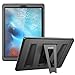 iPad Pro Case, Heavy Duty i-Blason Apple iPad Pro 12.9 Inch 2015 & 2017 Armorbox Dual Layer Hybrid Full-Body Protective Kickstand Case with Front Cover Without Screen Protector (Black)