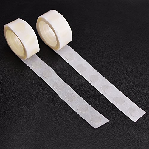 1500 Pieces Mini Balloons Glue Points Double-Side Adhesive Tape Dots Stickers for DIY craft, Scrapbooking or Party Supplies, Diameter 0.5 inch , 15 Rolls (100 Pieces per Rolls)