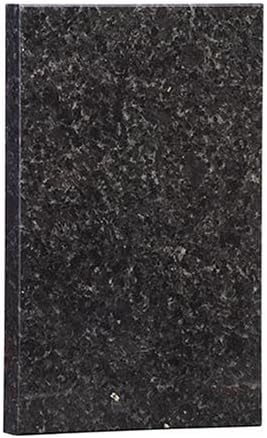 Anigmo S010 Adelaide Black Granite Stone Plate, Black