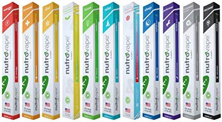 Nutrovape Try Everything Pack | 11 Great Tasting Aromatherapy Inhalers | Includes Relax, Energy, Sleep, Focus and Diet Pens (11 Pack)