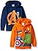 Marvel Little Boys' Toddler Avengers Assemble 2 Pack Hoodies, Orange, 3T