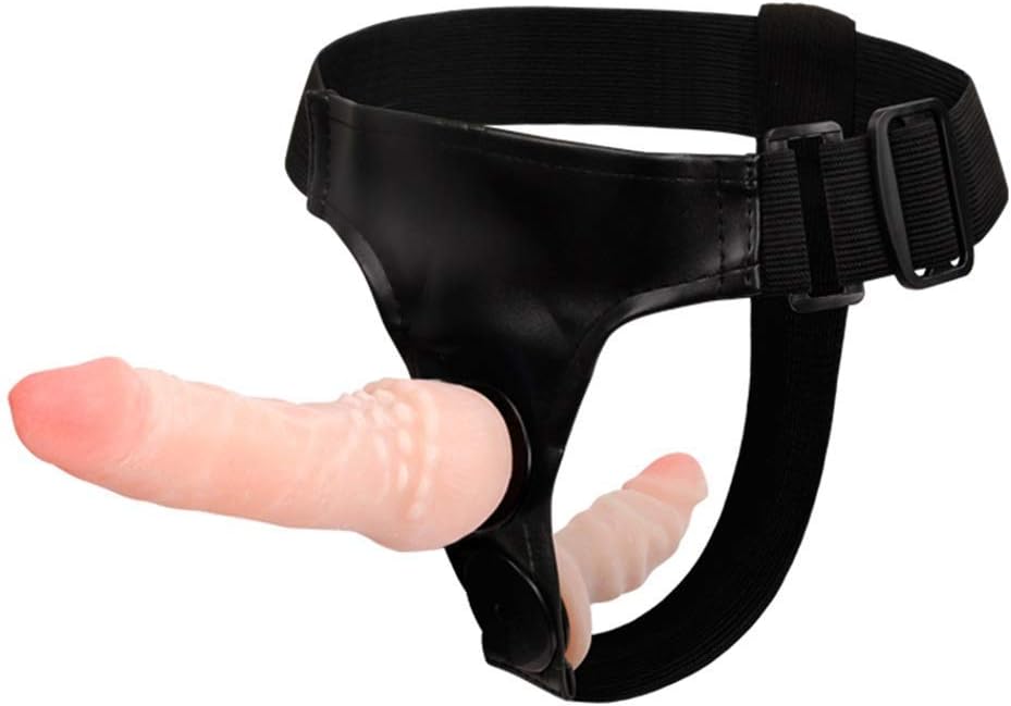 DODO AiAi Strápǒn Dǒngs Double Pleasure Strápǒn - Doulbe Ended D-ong Dǐcks for Lěsbǐán - Flesh DODO AiAi