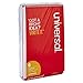 Universal 96920PK Steno Books, Gregg Rule, 6 x 9, White Sheets, 80/Pad, Red Cover, 6 Pads/Pack primary