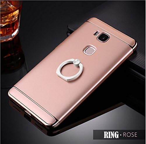 Huawei Honor 5X Case,ilovecase Shockproof Ultra Thin Hard Protective Case Cover for Huawei Honor 5X (ROSE-RING)