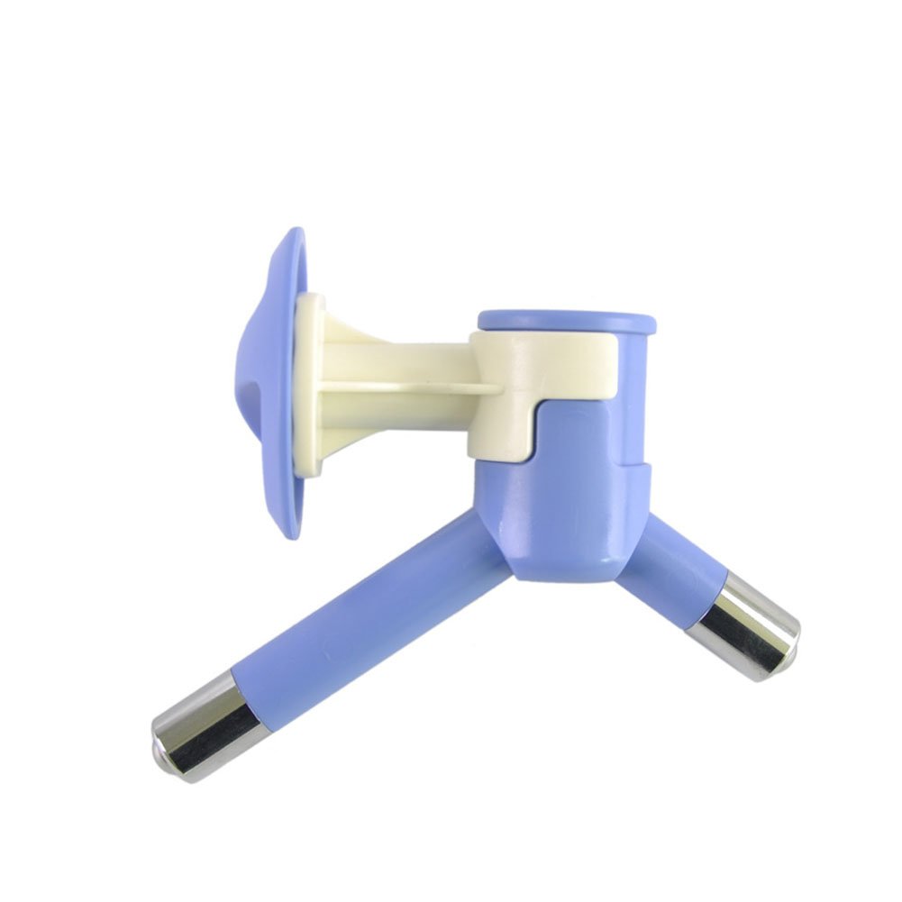 NACOCO Dog Water Nozzle Drinker Head No Drip Pet Dispenser Water Bottle DoubleHead SingleHead