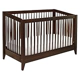 DaVinci Highland 4-in-1 Convertible Crib with Toddler Rail, Espresso