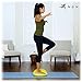 NDN LINE Inflated Air Stability Wobble Cushion/Exercise Fitness Core Balance Disc (35cm/14in Diameter, Green)