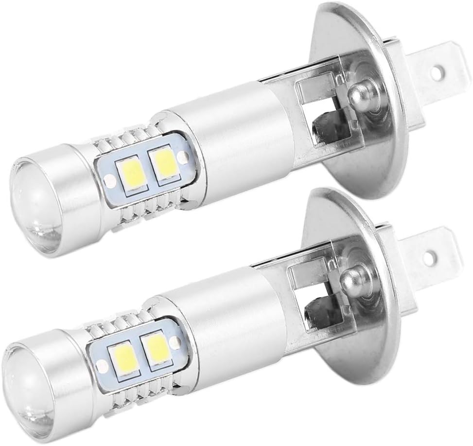 BigKing 2Pcs Headlight Fog Driving Light, H1 6000K 100W LED Headlight Bulbs Kit, Xenon White Headlight - Image 5