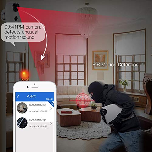 SDETER Outdoor Security Camera,Wireless Rechargeable Battery Powered Surveillance System,WiFi IP Hd CCTV Video House Monitor - Thumbnail 3