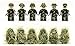 funtoys24 War II, Military Camouflage Army Special Forces Mini Soldiers, 100% Compatible Building Blocks Toys Set