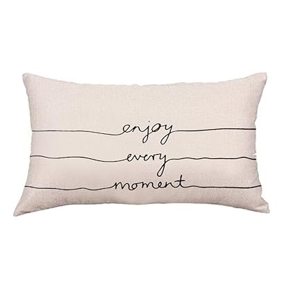 Amazon Com Ikevan 30cm50cm Rectangle Lumbar Pillow Case For Home