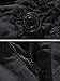 WenVen Men's Cotton Twill Cargo Shorts Outdoor Wear Lightweight (No.4 Charcoal, 36)