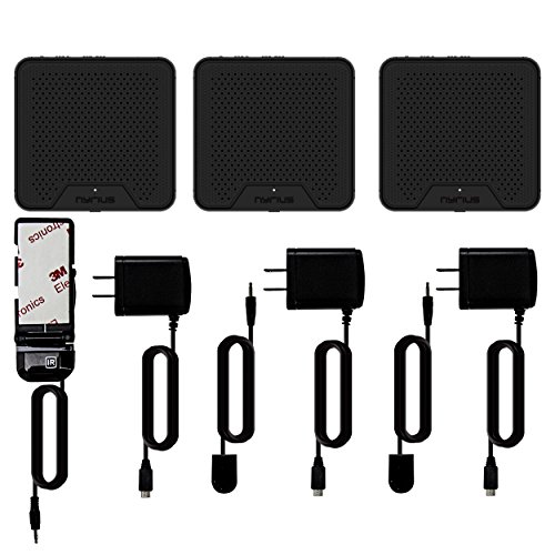 Nyrius WS55 Wireless HDMI Video Transmitter & 2 Receivers for Streaming HD 1080p Video & Digital Audio from A/V Receiver, Cable/Satellite Box, Blu-ray, PC to TV/Projector (WS55RX1) - Thumbnail 2