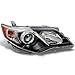 AKKON - For Toyota Camry SE Model Black Bezel Projector Headlight Front Lamp Passenger Right Side Replacement