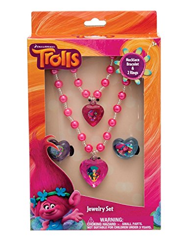 Trolls Jewelry Set