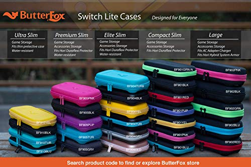image for ButterFox Extra Large Carrying Case for Nintendo Switch Lite, Fits AC 