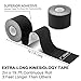 Laneco Kinesiology Tape (19.7ft Uncut Per Roll), Latex Free Physio Tape, Breathable, Water Resistant Sports Tape for Muscles & Joints, Pain Relief and Injury Recovery, Free Taping Guide
