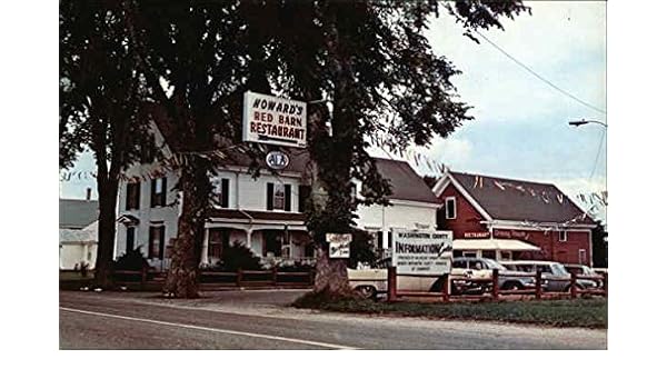 Howard S Red Barn Restaurant Milbridge Maine Me Original Vintage