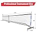 Pickleball Net - Portable Pickleball Net Sets With Large Carry Case, Wind & Dirty Resistant Pickleball Net For Durable Using Professional Pickleball Net System Includes Metal Frame & Net in Carry Bag
