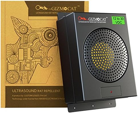 GIZMOCAT - Ultrasound Rat Repellent for Machines (DC model)