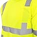 JORESTECH Safety T Shirt Reflective High Visibility Long Sleeve Yellow/Lime ANSI Class 3 Level 2 Type R TS-02 (2XL)