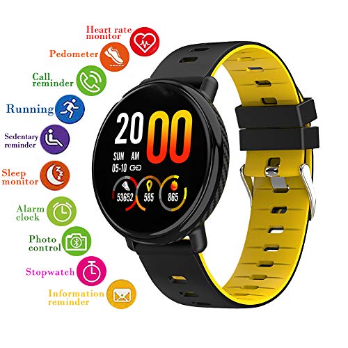 Smart Watch, Smart Bracelet for Women and Men with Heart Rate & Blood Pressure & Sleep monitor, Wate Smart Watch, Smart Bracelet for Women and Men with Heart Rate & Blood Pressure & Sleep monitor, Wate