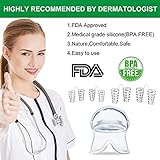 Sleep Eazy - Anti Snoring Devices Tongue Retainer,Stop Snoring Solution, Set of 4 Snore Stopping Nose Vents, Nasal Dilators Snoring Mouthpiece Sleep Aid Device, Snore Reduction Silicone Snoring Tongue