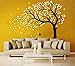 CaseFan Large Falling Tree Wall Stickers Mural Paper for Livingroom Baby Room Vinyl Removable DIY Decals 70.9x86.6